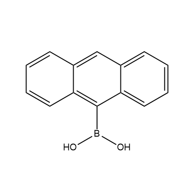 anthracene-9-yl-boronic acid structure