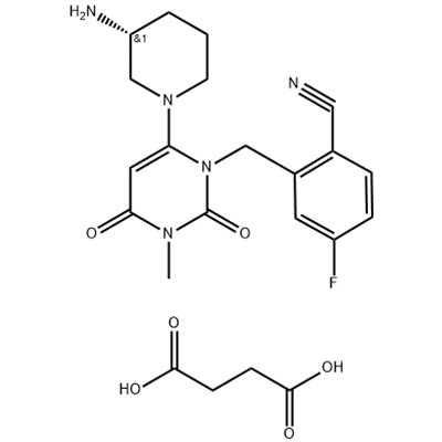 Trelagliptin Succinate structure