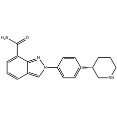Niraparib structure