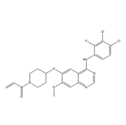 Poziotinib structure