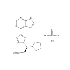 Ruxolitinib Phosphate structure