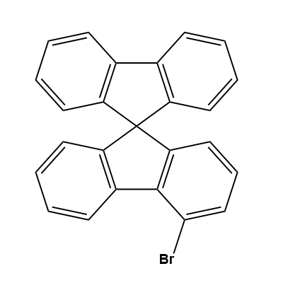 4-bromo-9,9'-Spirobi[9H-fluorene structure