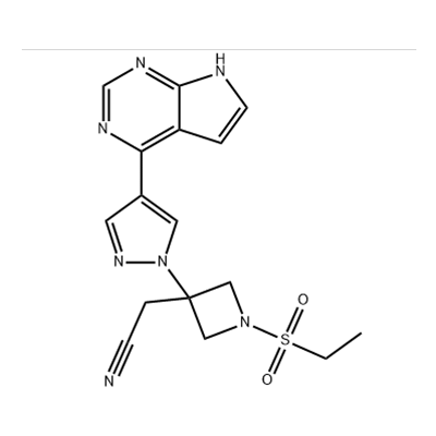 Baricitinib structure
