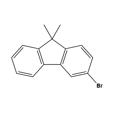 3-Bromo-9,9-dimethylfluorene structure