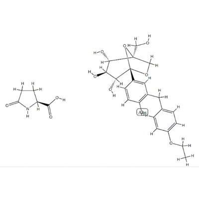 Ertugliflozin L-Pyroglutamic Acid structure