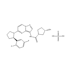 Larotrectinib Sulfate structure