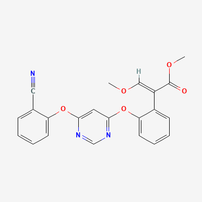 Azoxystrobin structure