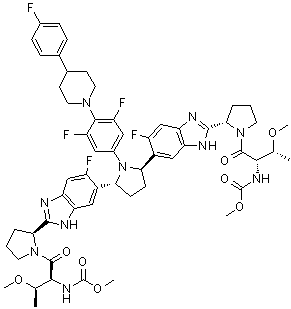 Pibrentasvir structure