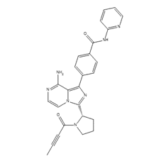 Acalabrutinib, ACP-196 CAS NO.:1420477-60-6 structure