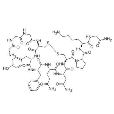 Terlipressin Acetate structure