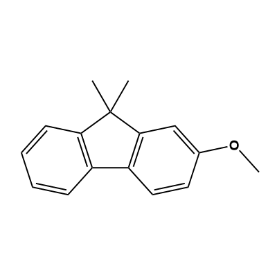 2-methoxy-9,9-dimethylfluorene structure