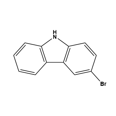 3-Bromo-9H-carbazole structure