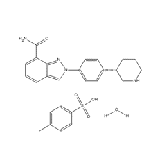 Niraparib Tosylate Monohydrate structure