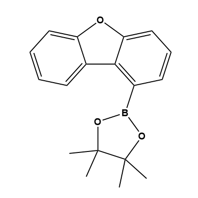 dibenzo[b,d]furan-1-ylboronic acid structure