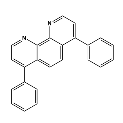 4,7-diphenyl-1,10-phenanthroline structure