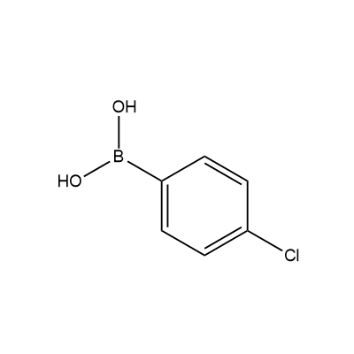 4-Chlorophenylboronic acid structure