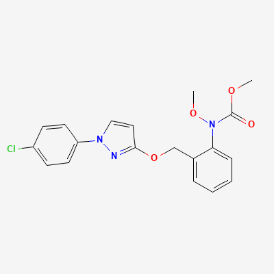 Pyraclostrobin structure