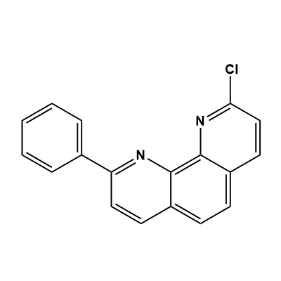 2-Chloro-9-phenyl-1,10-phenanthroline structure