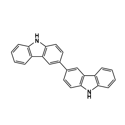9H-3,3'-bicarbazole structure