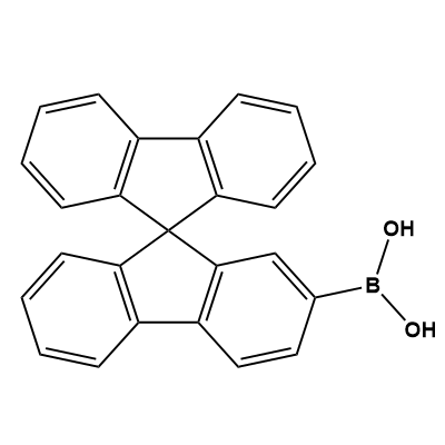 Boronic acid, B-9,9'-spirobi[9H-fluoren]-2'-yl- structure