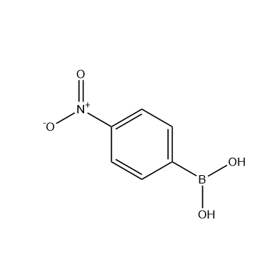 4-Nitrophenylboronic acid structure