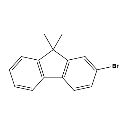 2-Bromo-9,9-dimethylfluorene structure