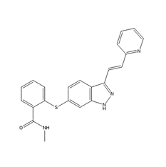 Axitinib structure