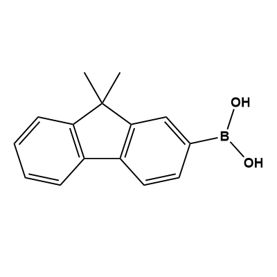 9,9-Dimethyl-9H-Fluoren-2-yl-Boronic Acid structure