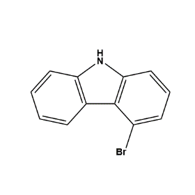 4-bromo-9H-carbazole structure