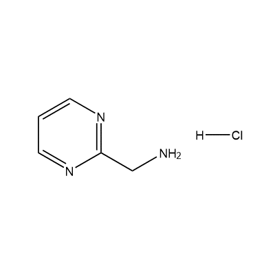 2-Aminomethylpyrimidine Monohydrochloride structure