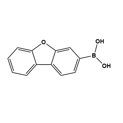dibenzo[b,d]furan-3-ylboronic acid structure