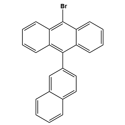 9-Bromo-10-(2-naphthyl)anthracene structure
