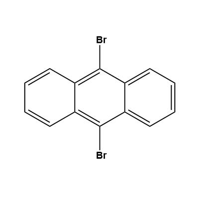 9,10-Dibromoanthracene structure