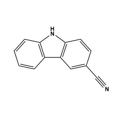 9H-Carbazole-3-carbonitrile structure