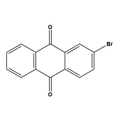 2-Bromo-9,10-anthraquinone structure