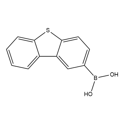 B-2-Dibenzothienylboronic acid structure