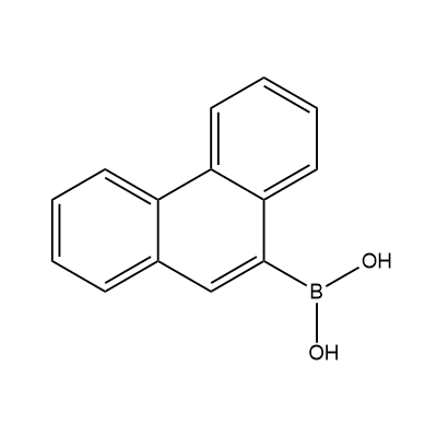 9-Phenanthrene boronic acid structure