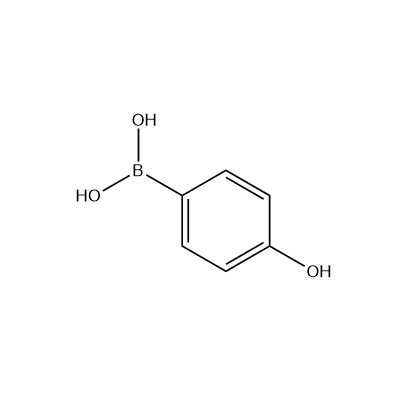 4-Hydroxyphenylboronic acid structure