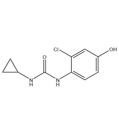 N-(2-Chloro-4-hydroxyphenyl)-N'-cyclopropyl-urea structure