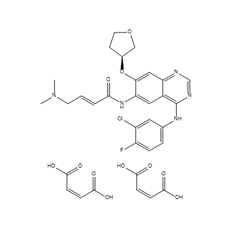 Afatinib Dimaleate structure