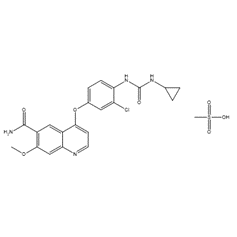 Lenvatinib Mesylate structure