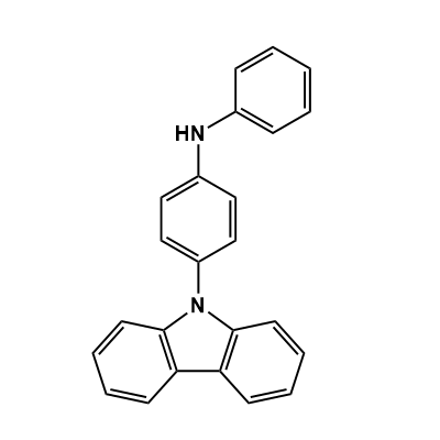 4-(9H-Carbazol-9-yl)-N-phenylbenzenamine structure