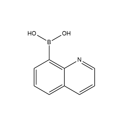 8-Quinolineboronic acid structure