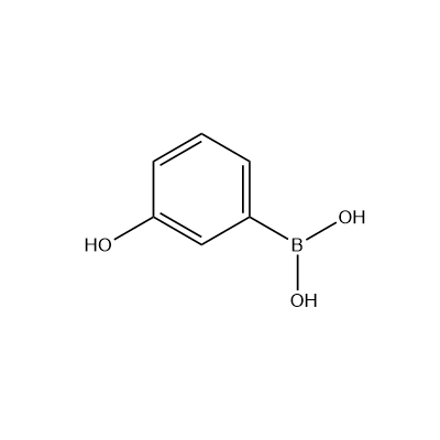 3-Hydroxyphenylboronic acid structure