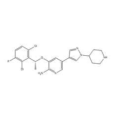 Crizotinib structure