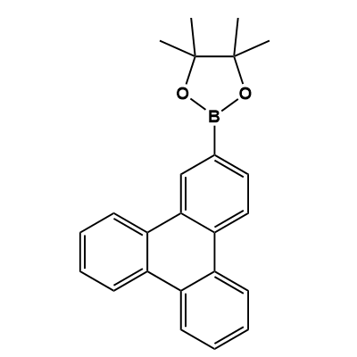 4,4,5,5-Tetramethyl-2-(triphenylen-2-yl)-1,3,2-dioxaborolane structure