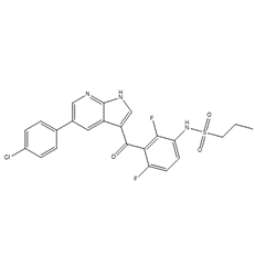Vemurafenib structure