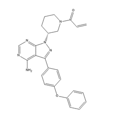 Ibrutinib structure
