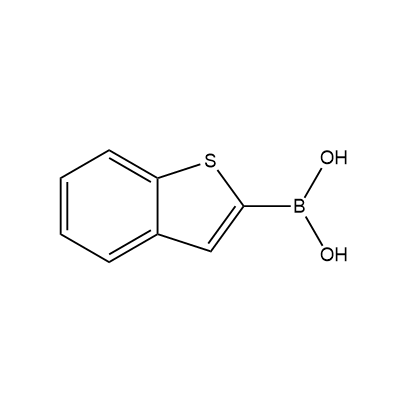 Benzothiophene-2-boronic acid structure